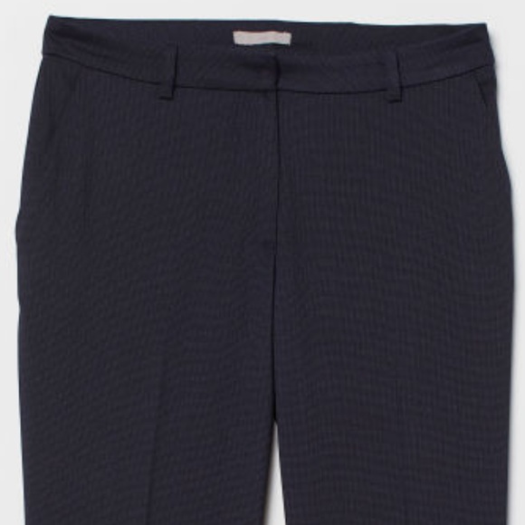 H&M Navy textured suit pants - Picture 1 of 6